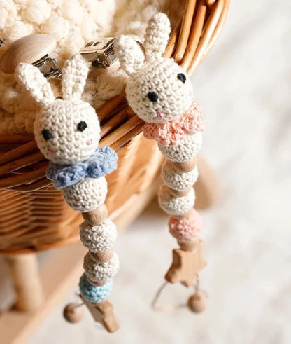 Rabbit Hook Pacifier Clip