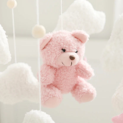 Baby Mobile Girl Pink Bear