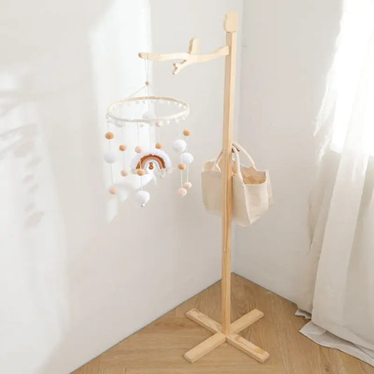 Porte Mobile Bébé en Bois