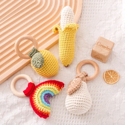 Hochet Crochet Fruit